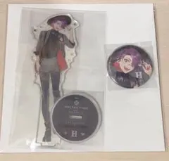 渡会雲雀　ハフアニアクリルスタンド缶バッジセット