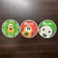 ディズニーキャラクターステッカー3枚セット