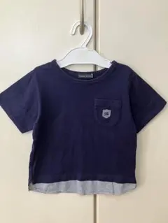 BeBe 半袖Tシャツ ネイビー 100