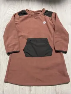 ★新品★タグ付き　BEAMS mini ピンク　フリースワンピース　120㌢