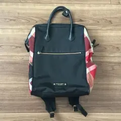 BLUE LABEL ナイロンリュック 黒・赤