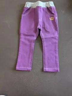 BABYDOL 紫色 ベビースパッツ 80