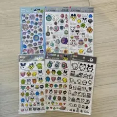 たまごっち　プチドロップシール　大人の図鑑シール　4サイズステッカー　6点セット
