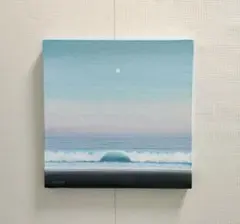 碧い海】アクリル画 F3 風景画 絵画 - メルカリ