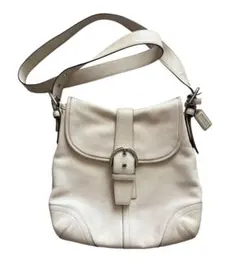 COACH コーチ ソーホー レザー ショルダーバッグ ホワイト 9480Y2K