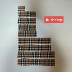 【新品未使用】バーバリー チェック柄生地 9枚セット