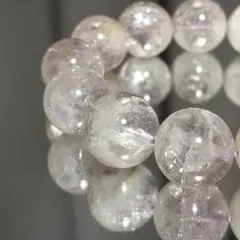 き*ち様 水晶 ✧ 浄化・調和・心を整える　粒18mm 内径20↗︎cm 重量1