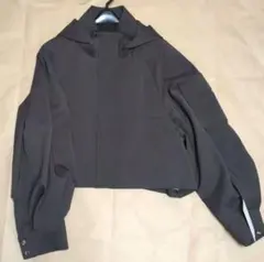 新品タグ付き 半額以下 PASSIONE フード付きクロップドジャケット 38