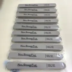 Nail Sponge File 100/120 10本セット[ネイル工房]のサムネイル