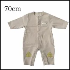 【美品】ベージュ ロンパース 70cm 赤ちゃん本舗