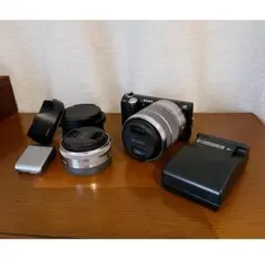 ソニー SONY α NEX-5N ダブルレンズキット ＋ ワイドコンバーター