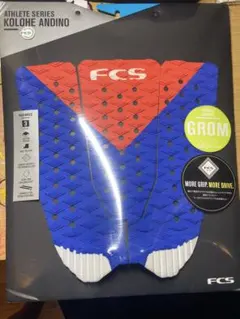 FCS Kolohe Andino デッキパッド 赤/青