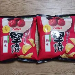 堅あげポテト 梅味 ２袋のサムネイル