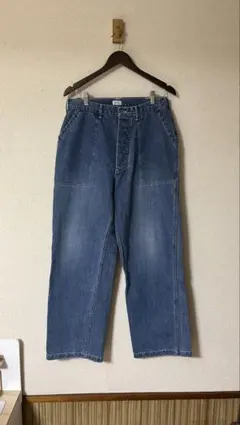 【新品】CIOTA デニムベイカーパンツ md blue サイズ5のサムネイル