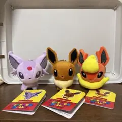 ポケモン ドールズ　ぬいぐるみセット エーフィ・ブラッキー・ニンフィア ポケモン ドールズ マスコット もっちり ブラッキー ニンフィア