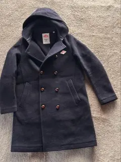 DANTON ダブルブレスト　ウールモッサコート　36