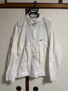 NIKE 刺繍ロゴ　スウッシュ　ナイロンジャケット　ナイキ　XL