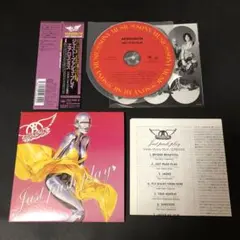 国内盤 エアロスミス/ ジャスト・プッシュ・プレイ CDアルバム 紙ジャケット