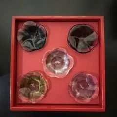 Sghr スガハラ ガラス箸置き 5個セット - メルカリ