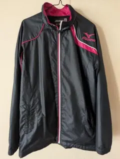 Mizuno ウィンドブレーカー サイズ0 ブラック/ピンク