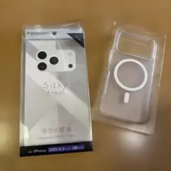 iPhone17 Pro ケース MagSafe クリア 薄型 軽量