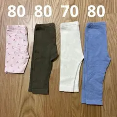 UNIQLO ベビー パンツ 70 80サイズ 4点セット