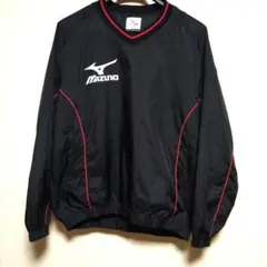 【美品超暖】MIZUNO ブレスサーモ　ウィンドブレーカー Vネック　メンズ　L