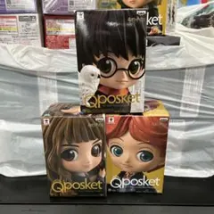〈未開封〉3体セット Qposket ハリーポッター