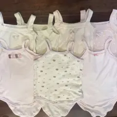 夏用肌着80 2種類セット（7着）