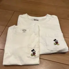 ユニクロ UT ミッキーマウス　親子ペア２枚セット