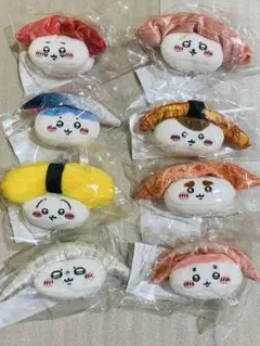 ちいかわくじ お寿司になっちゃった ぬいぐるみ 全8種コンプリートセット
