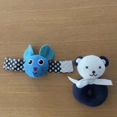 COMME CA ISM ラトル　がらがら 2点セットのサムネイル