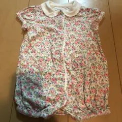 ラルフローレン 小花柄ロンパース 70