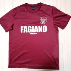 FAGIANO Okayama 赤 Tシャツ Sサイズ1299番