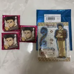 鬼滅の刃 バレンタイン 悲鳴嶼行冥 アクリルスタンド ギフト缶バッジ 4点セット