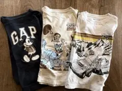 ベビーギャップ　ディズニー　長袖Tシャツ　110cm 3枚セット