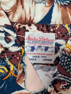 Studio Dartisan アロハシャツ ドラゴン柄のサムネイル