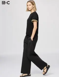 UNIQLO スウェットストレートパンツ　標準丈　XS