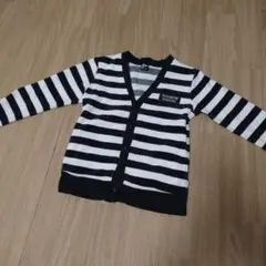 RAD CUSTOM ボーダー カーディガン　130cm