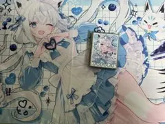 白詰草　ホロライブ　スリーブ　プレイマット　チェキ風　白上フブキ ブシロード ラバーマットコレクション V2 Vol.801 ホロライブ
