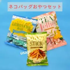 カルディ　ネコバッグ　ティーゼリー　レモネードベース　ポテトスナック　飲料　菓子のサムネイル
