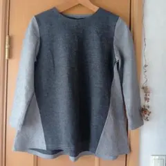 長袖チュニック ウール