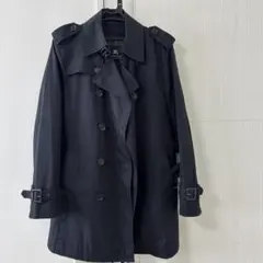 BURBERRY BLACKLABELトレンチコート L ブラック中綿ライナー付