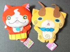 妖怪ウォッチ パペット ぬいぐるみ ジバニャン コマジロウ