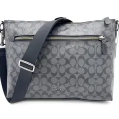 未使用級✨コーチ グラハム メッセンジャーバッグ レザー PVC サコッシュ