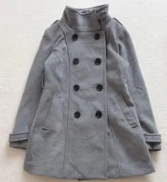 スタンドカラー ピーコート