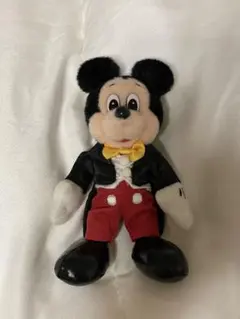 ミッキー レトロミッキー 東京ディズニーランド35周年 ぬいぐるみバッチ