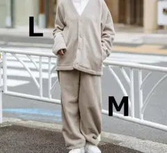 【新品】ユニクロ ニードルズ フリース セットアップ ベージュL M セット