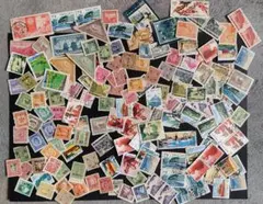 海外切手中国未使用使用済150枚位