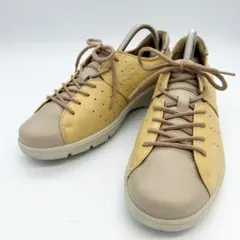 【美品】 MoonStar SPORTH コンフォート イエロー 22.5cmのサムネイル